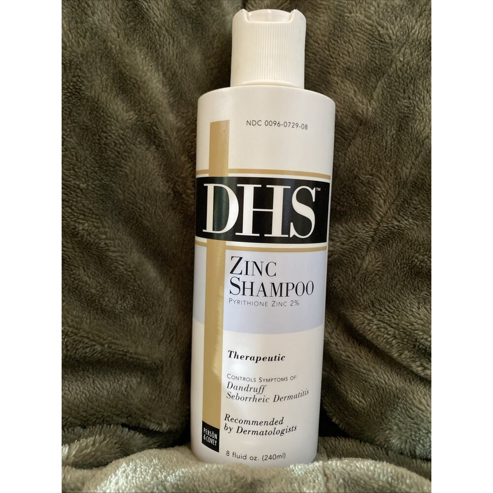 DHS Zinc Shampoo Pyrithione Zinc 2% - 8 oz - Therapeutic - NOS